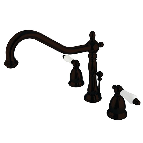 8" Widespread Bathroom Faucet, Oil Rubbed Bronze